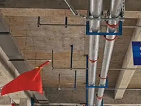 潍城管廊支架的安装方法